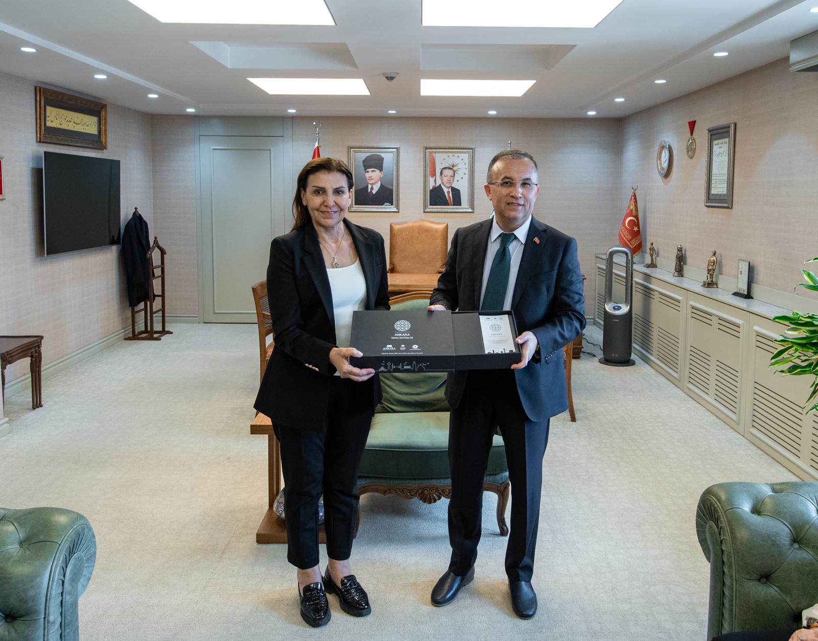 Federasyon Yönetimimizden Gaziantep Valisine Ziyaret