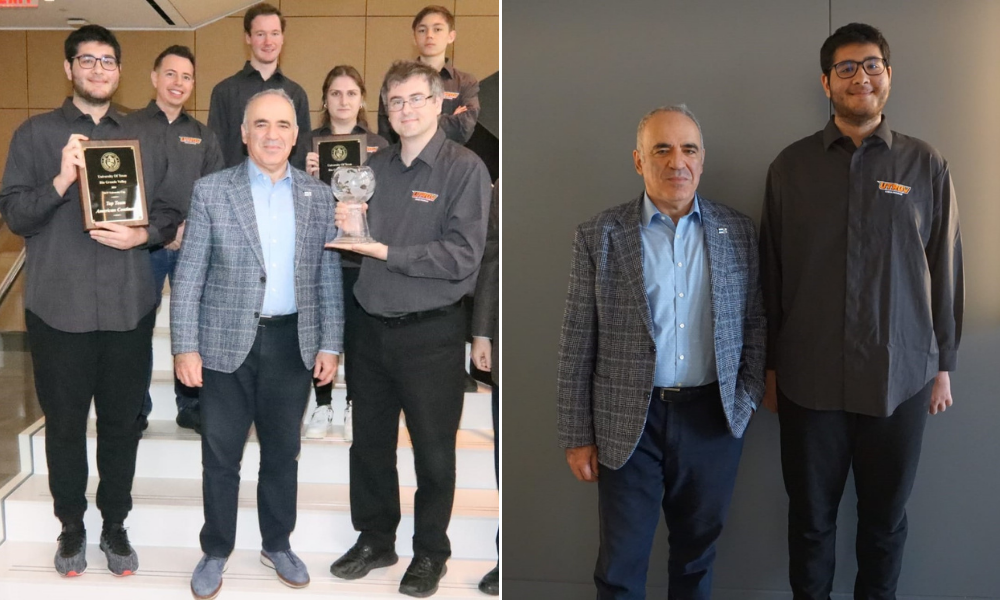 Ekin Barış Özenir, Kasparov ile Eğitim Kampında Buluştu