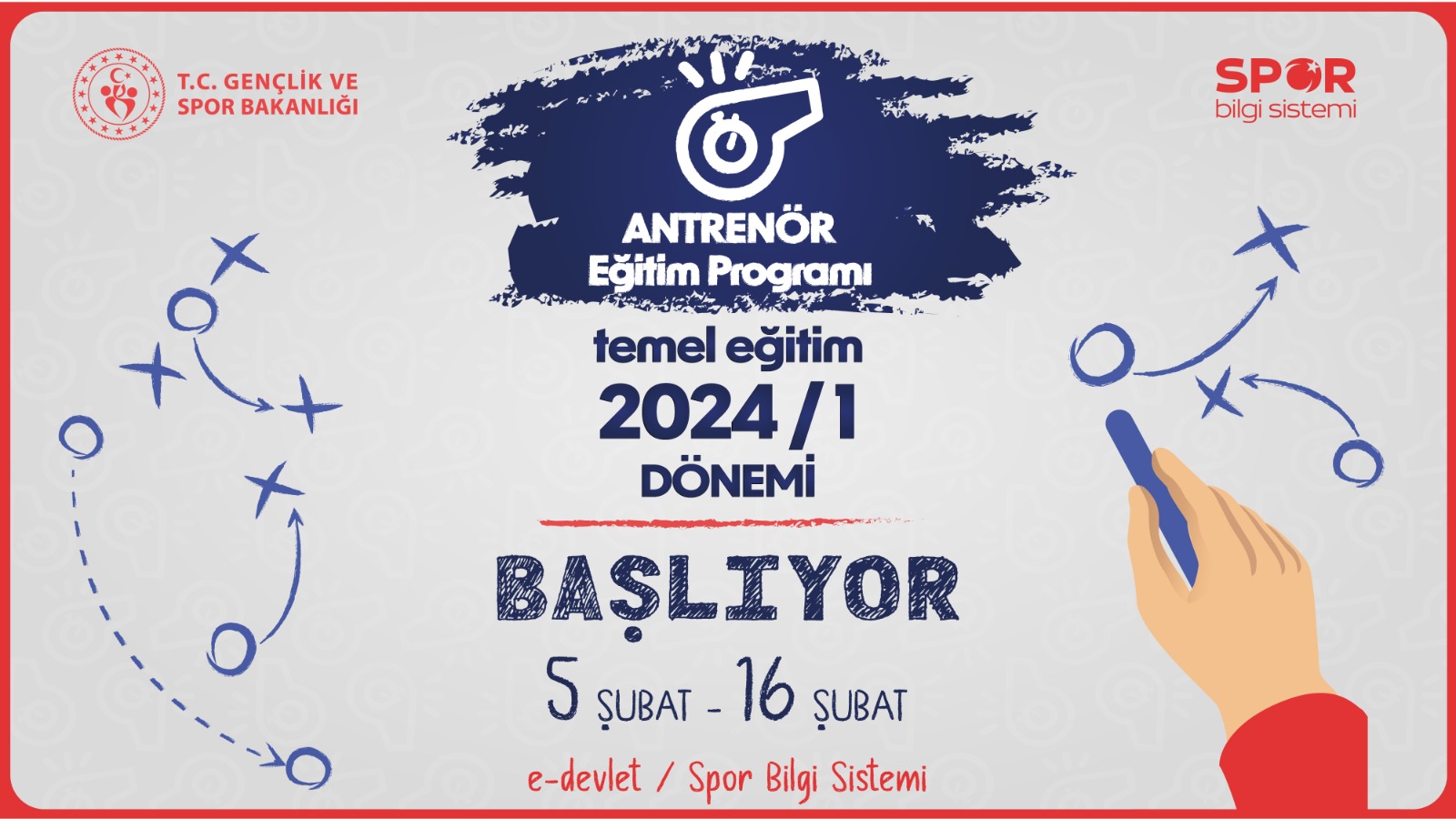 2024/1 Antrenör Temel Eğitim Sınavı