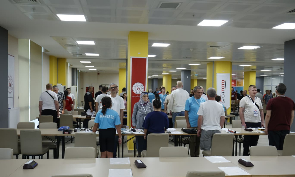 Türkiye Görme Engelliler Satranç Şampiyonası Başladı
