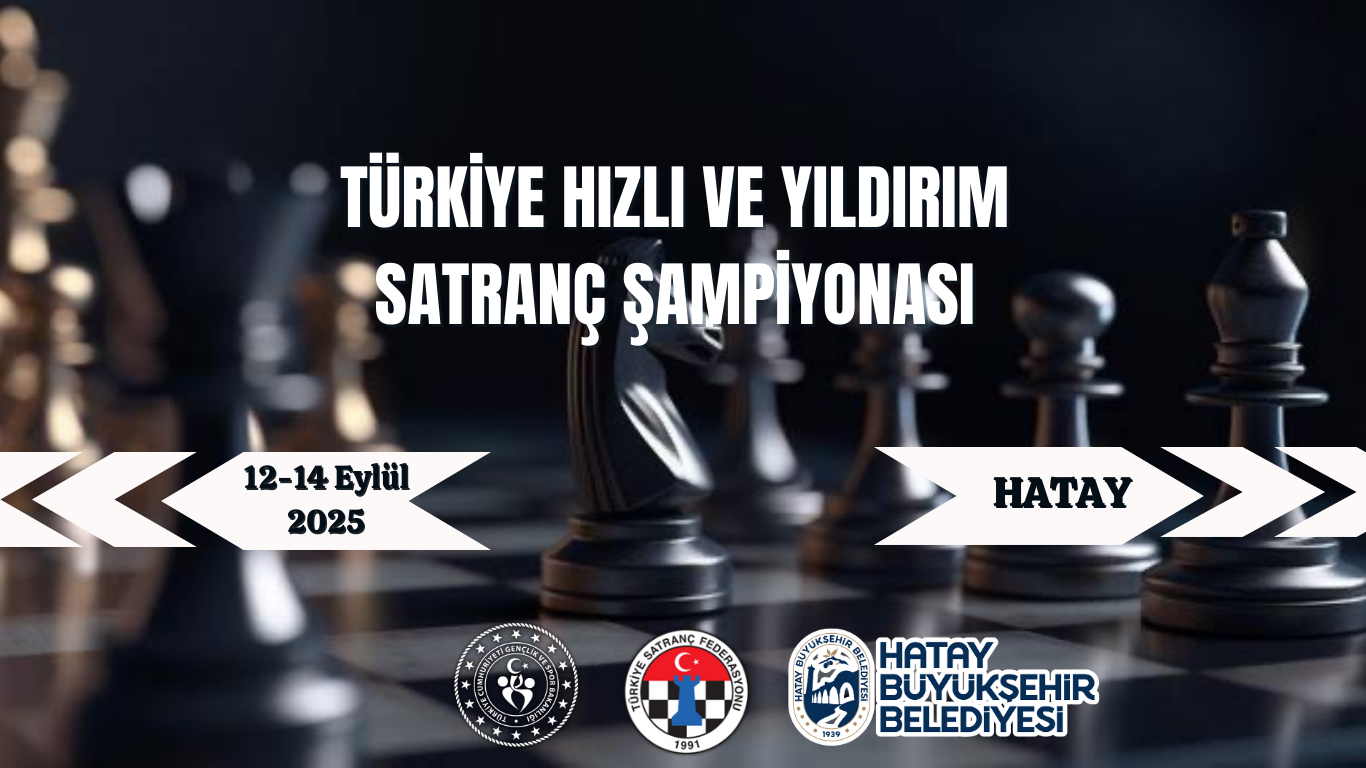 Türkiye Hızlı ve Yıldırım Satranç Şampiyonası Kayıtları Başladı