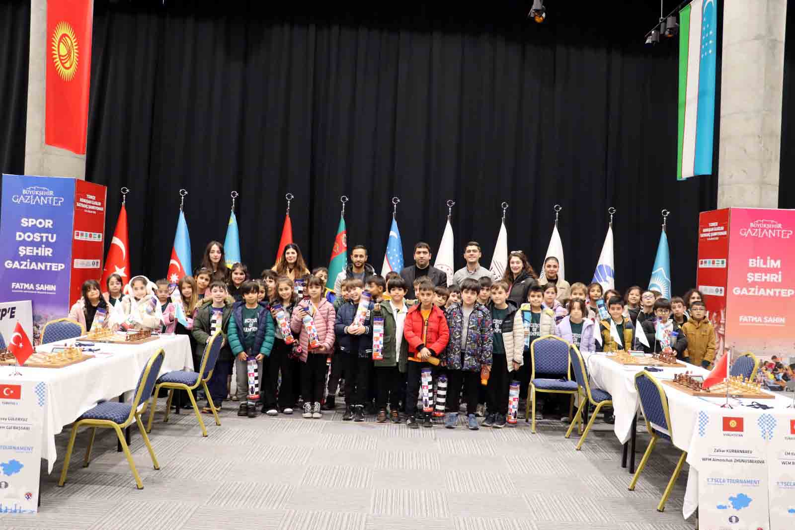 Federasyonumuz, Gaziantep Müzeyyen Erkul Bilim Merkezi’nde Öğrencilerle Bir Araya Geldi