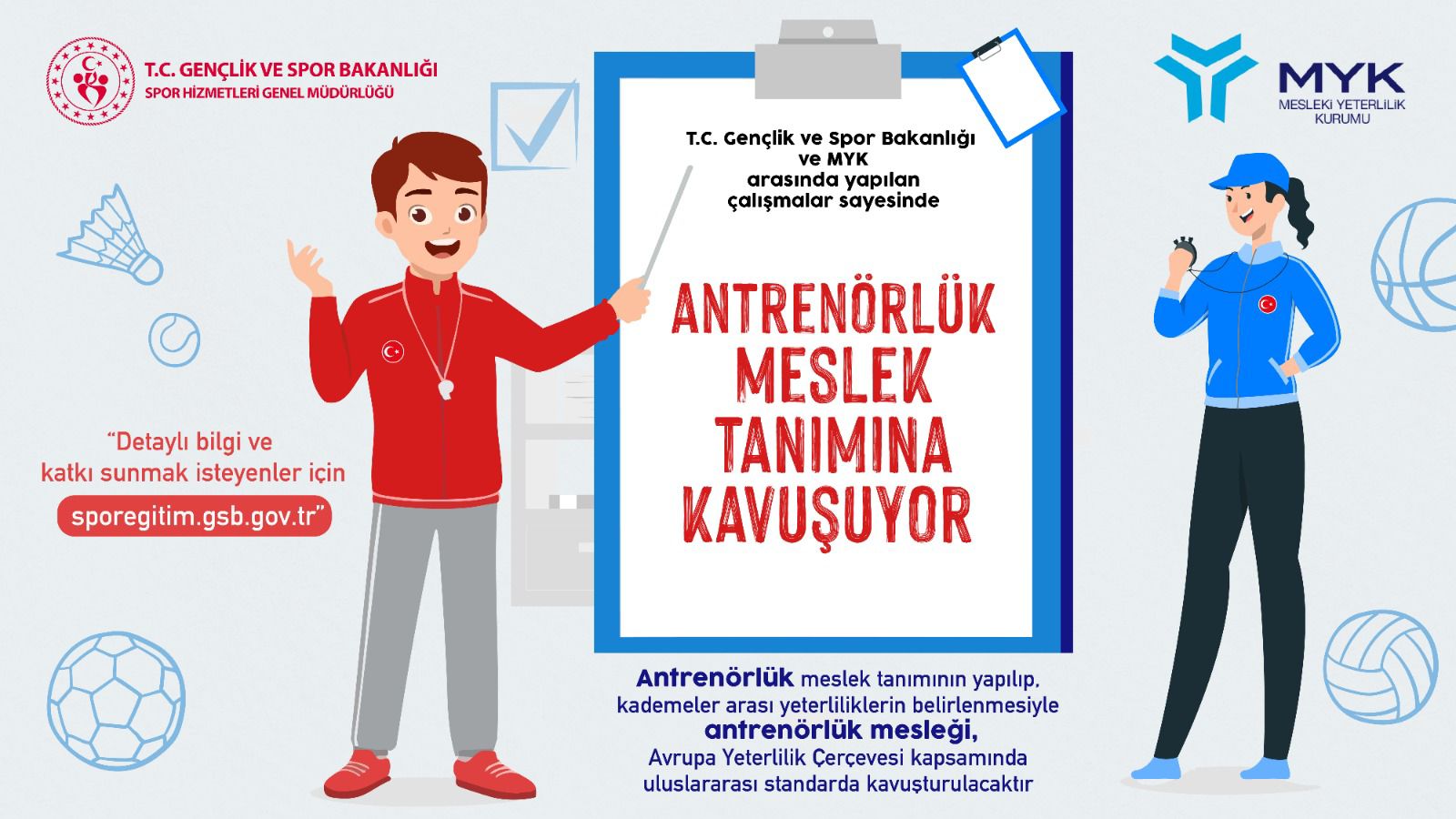 Antrenörlük Meslek Tanımına Kavuşuyor