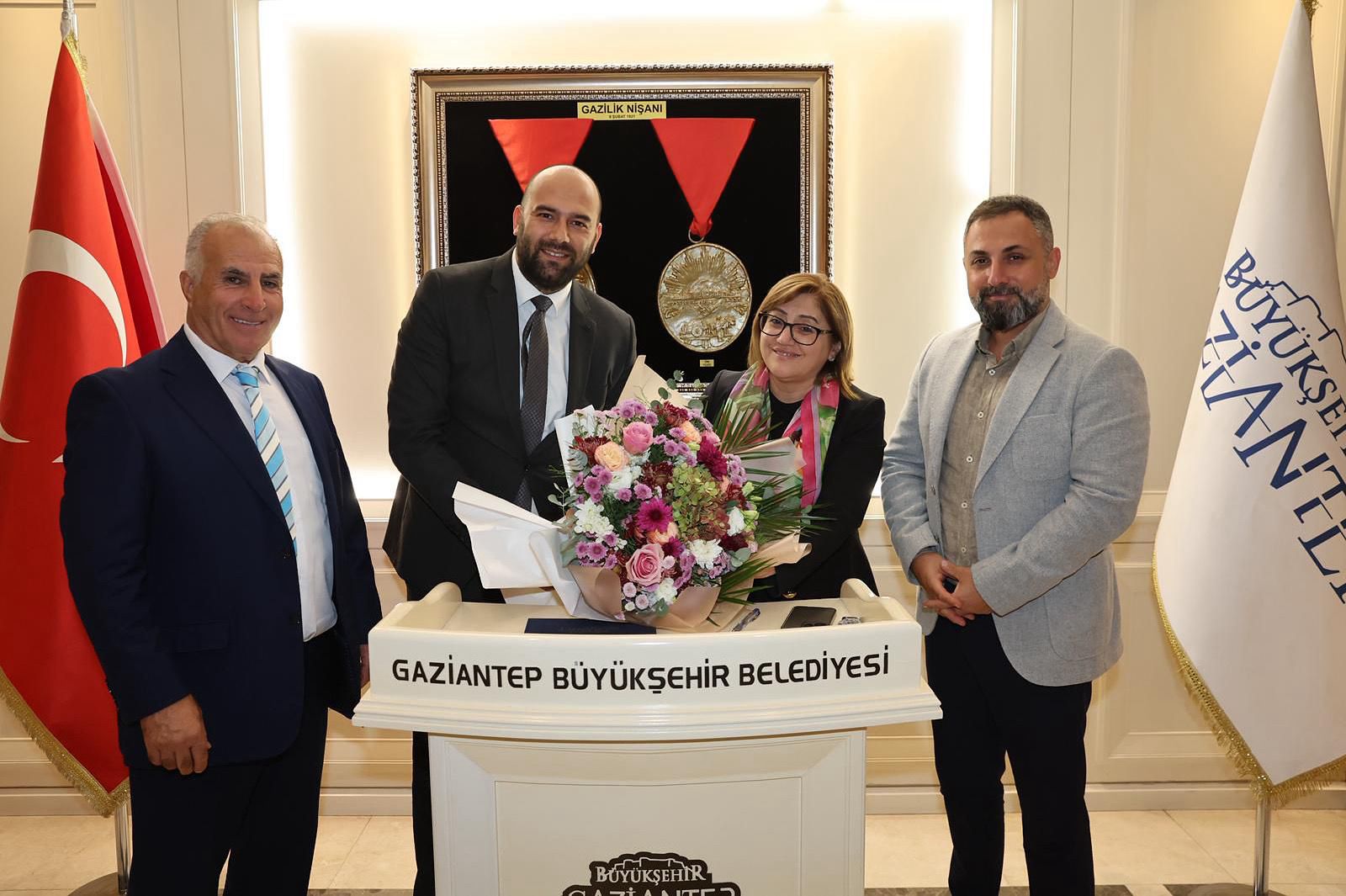 Federasyonumuz ve Gaziantep Büyükşehir Belediyesi Arasında İş Birliği Protokolü