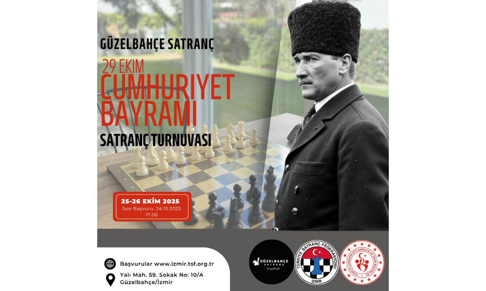 Güzelbahçe Satranç 29 Ekim Cumhuriyet Bayramı Satranç Turnuvası