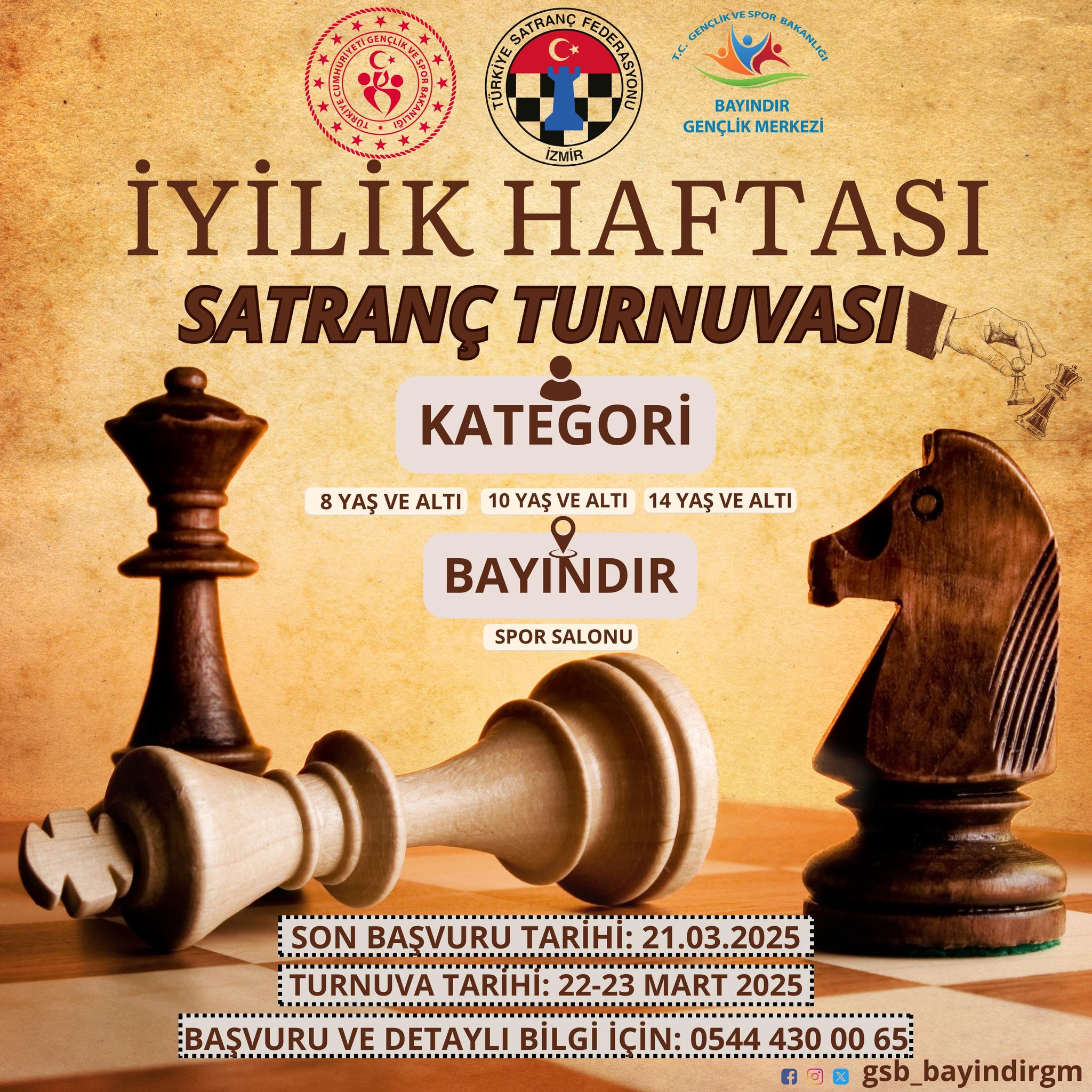 İzmir İyilik Haftası Satranç Turnuvası