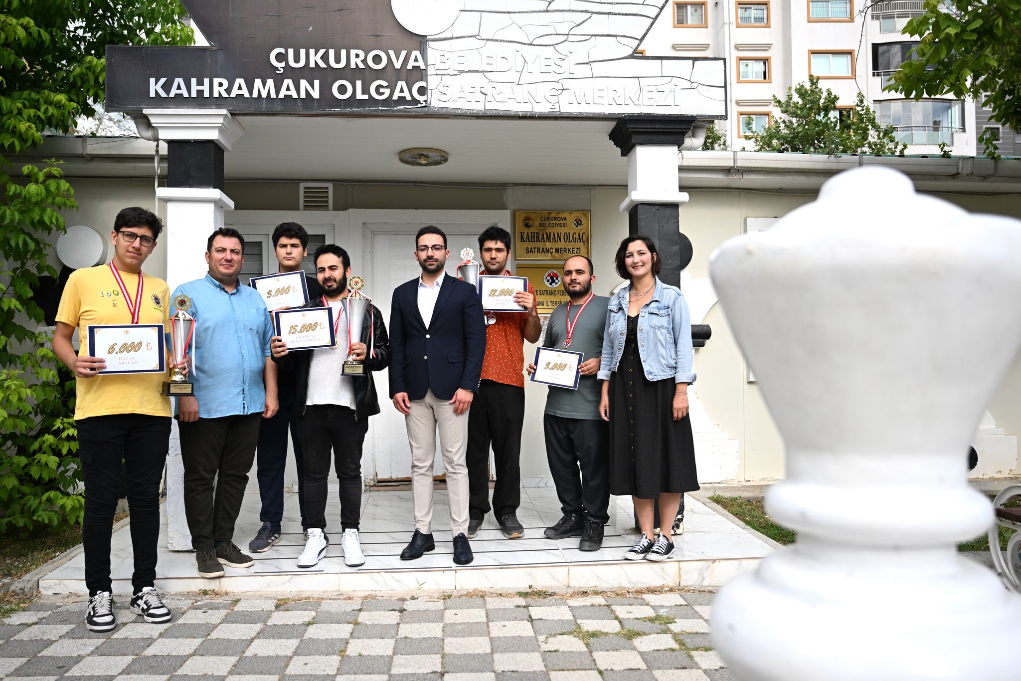 16. Kahraman Olgaç Anma Satranç Turnuvası’nda Ödüller Sahiplerini Buldu