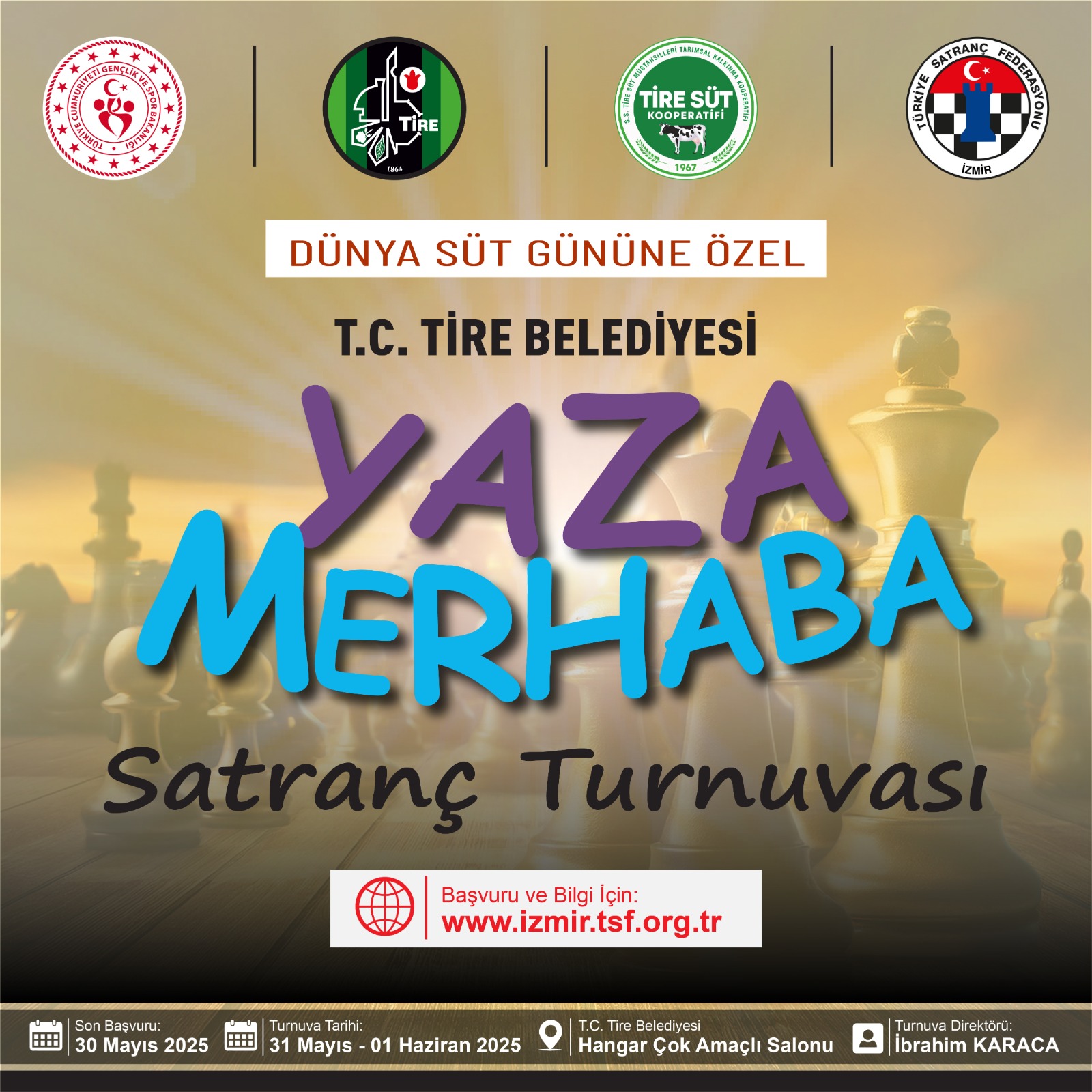 T.C. Tire Belediyesi Yaza Merhaba Satranç Turnuvası