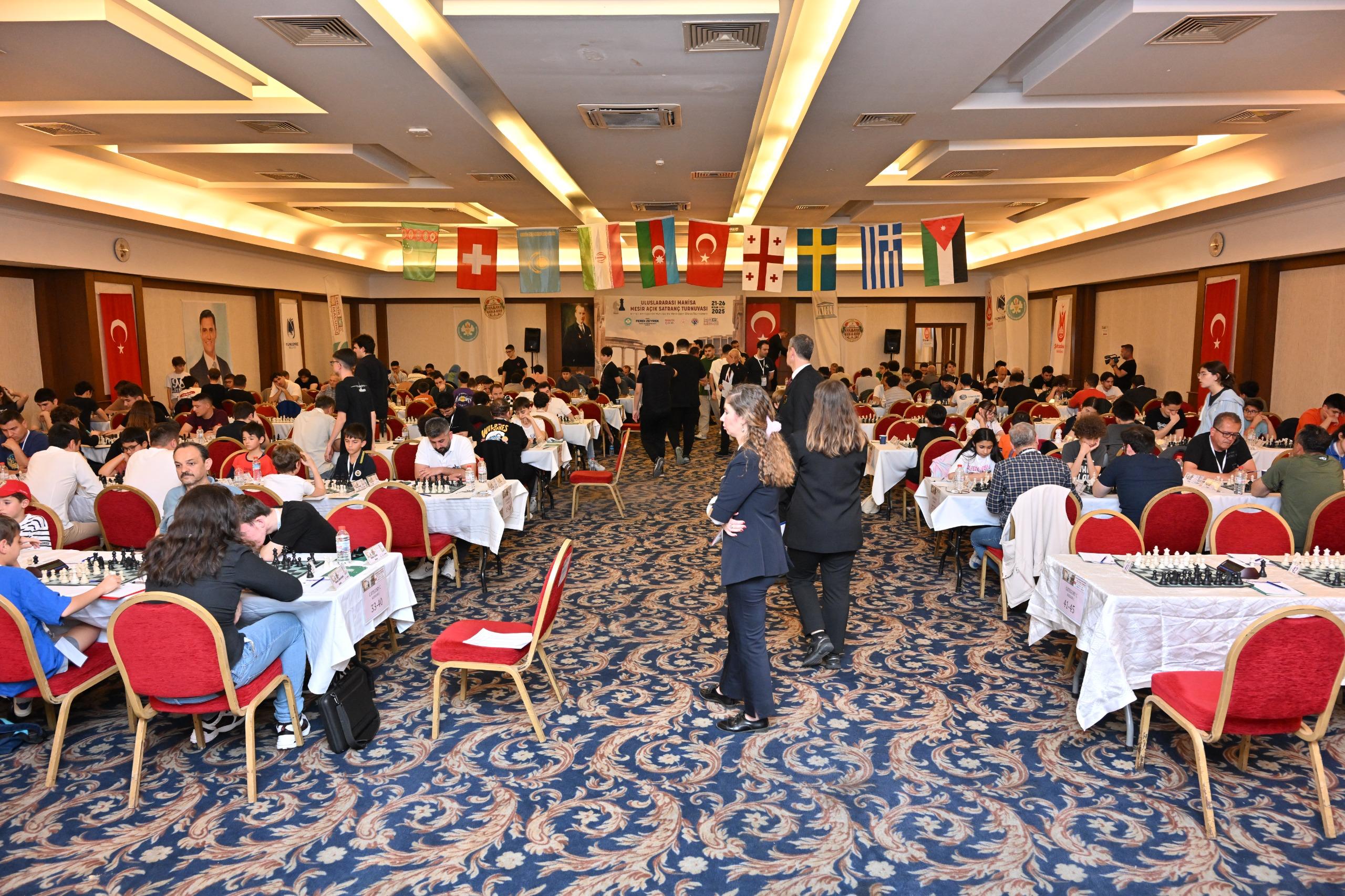 Uluslararası Manisa Mesir Açık Satranç Turnuvası Başladı!