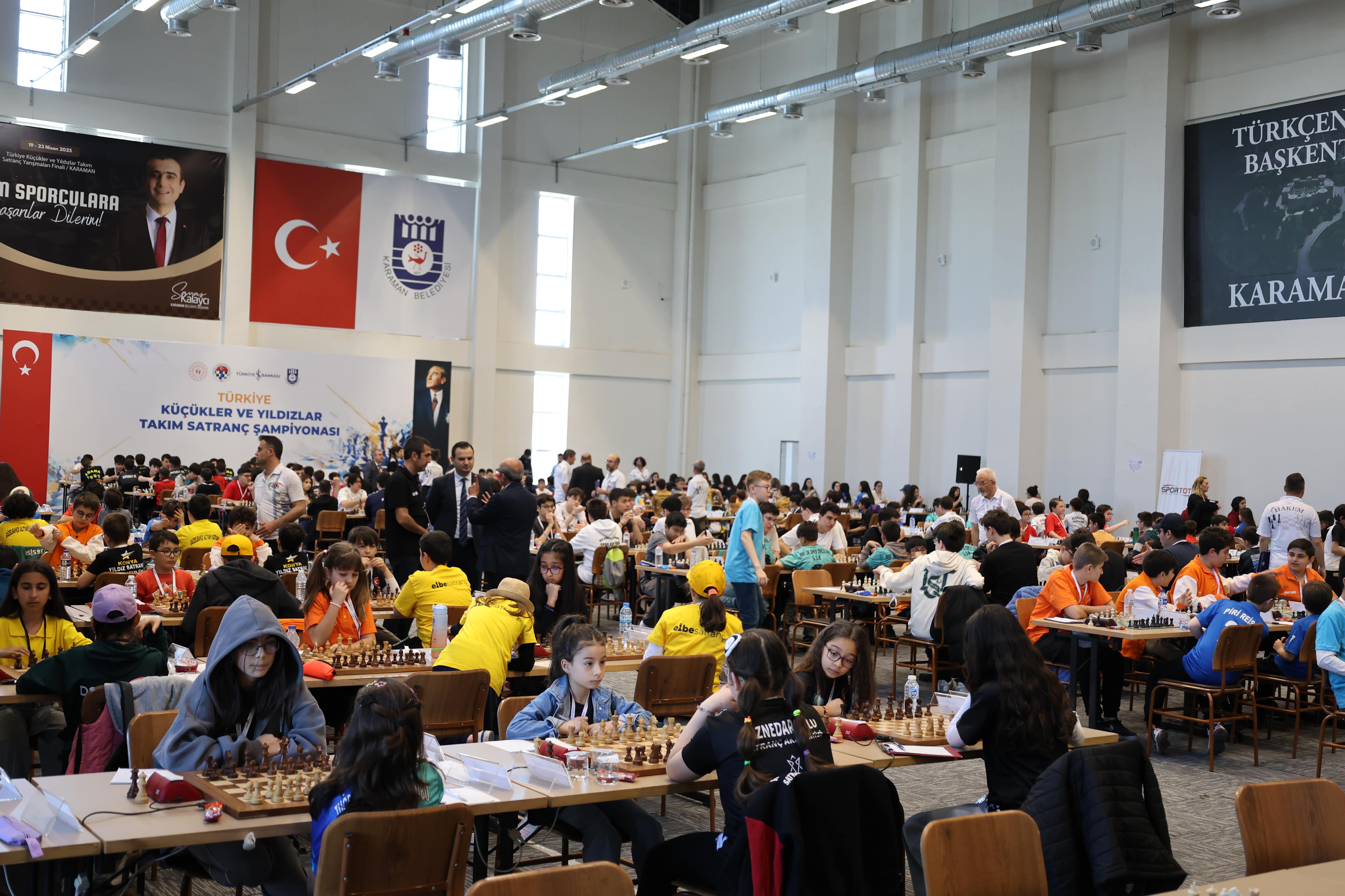 Türkiye Küçükler ve Yıldızlar Takım Şampiyonası Rekor Katılımla Karaman’da Başladı