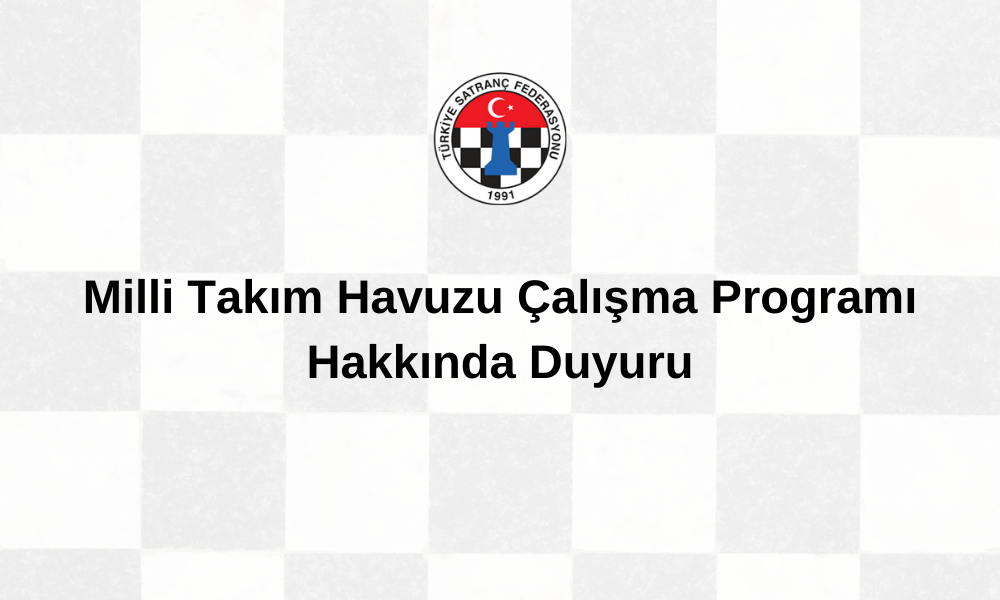 Milli Takım Havuzunda Yer Alan Sporcularımız İçin Çalışma Programı Nisan’da Başlıyor