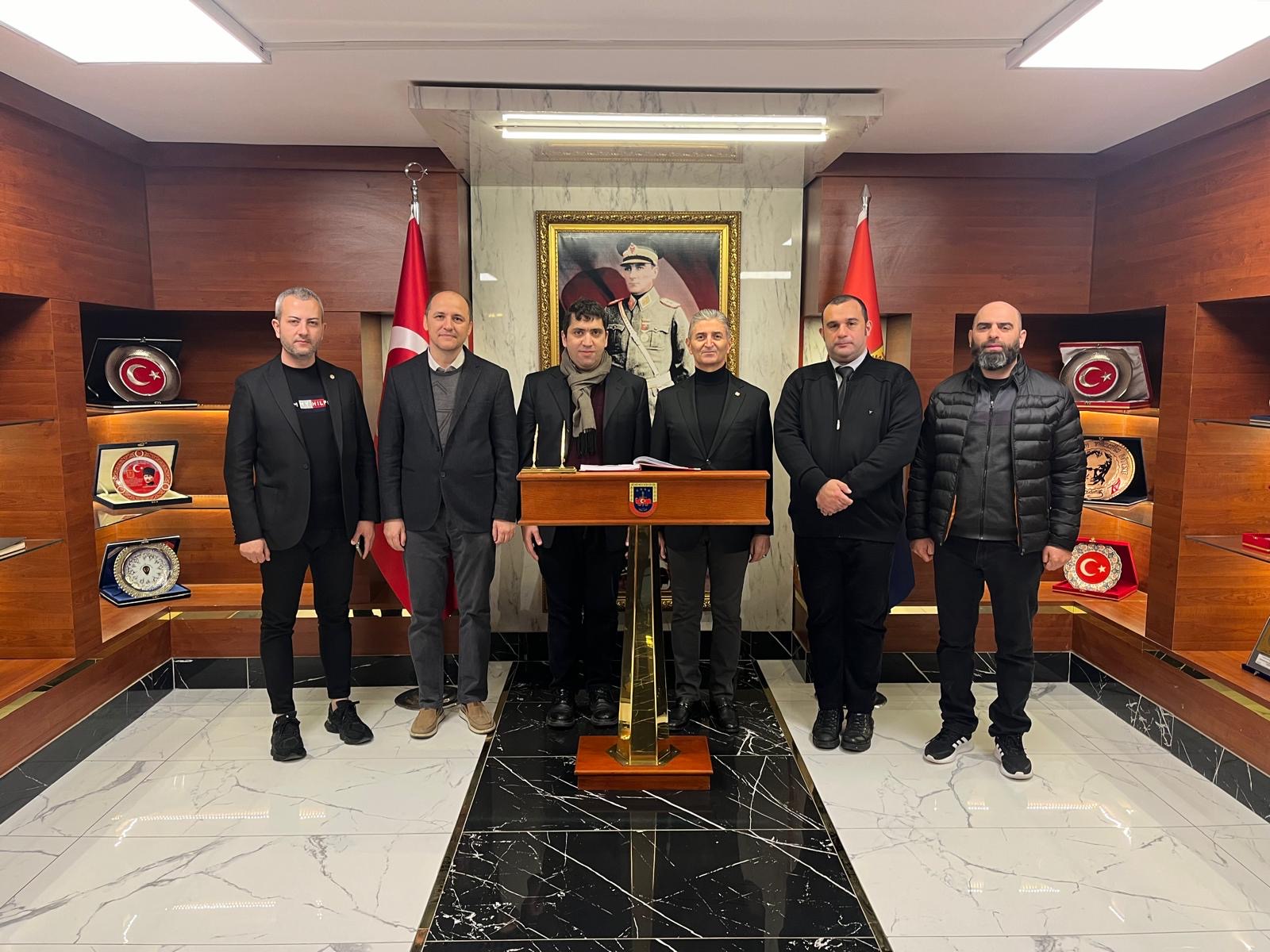 Gaziantep İl Jandarma Komutanı Tümgeneral Halil Şen’e Ziyaret