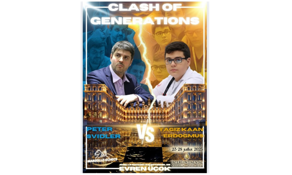 GM Yağız Kaan Erdoğmuş'tan GM Svidler'e Karşı İkinci Galibiyet