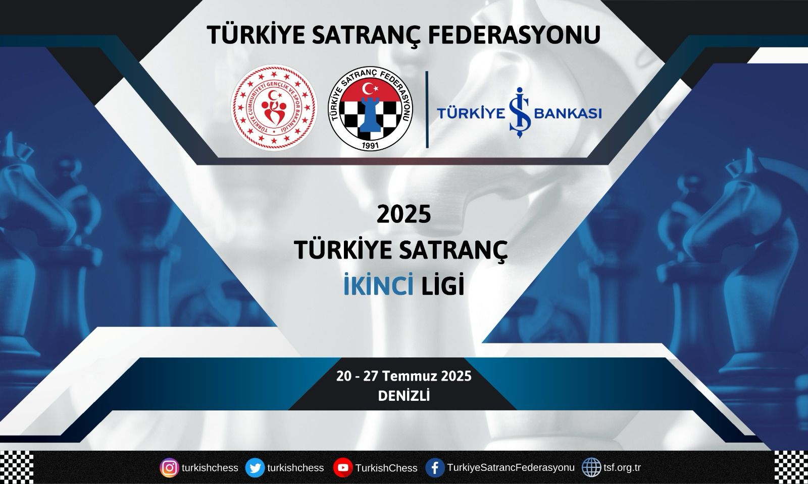 Türkiye Satranç İkinci Ligi’nde Heyecan Başlıyor