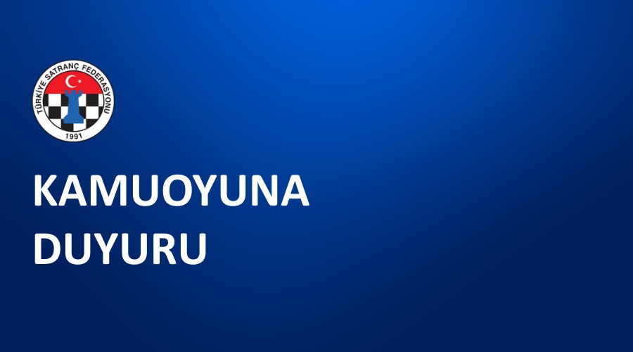 Kamuoyuna Duyuru