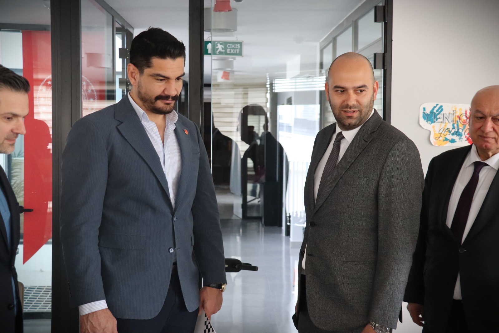 Taha Akgül’den Federasyonumuza Ziyaret