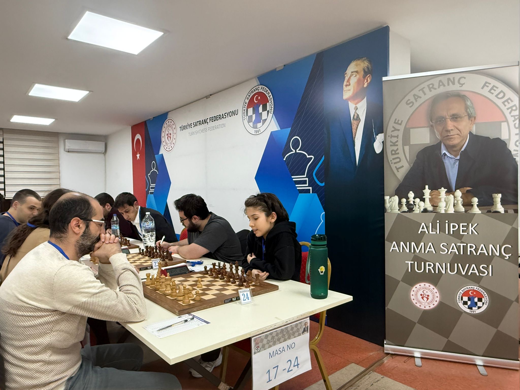 13. Ali İpek Anma Satranç Turnuvası Başladı