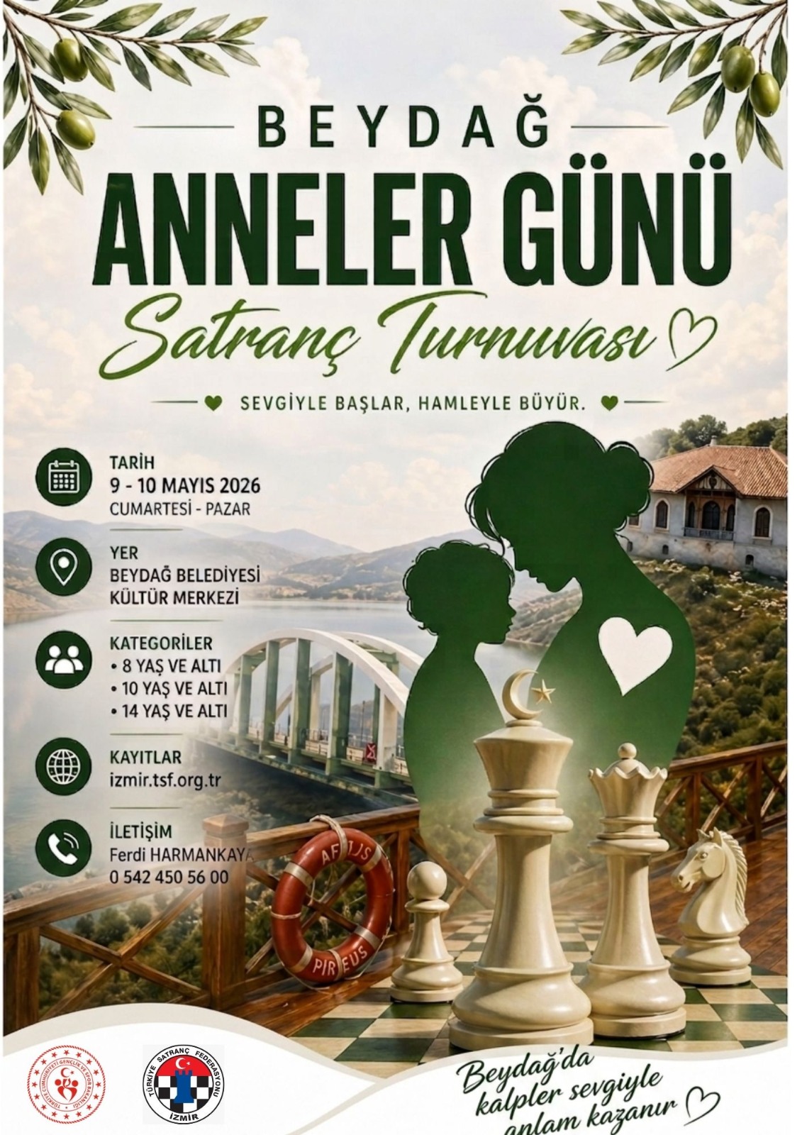 Beydağ Anneler Günü Satranç Turnuvası