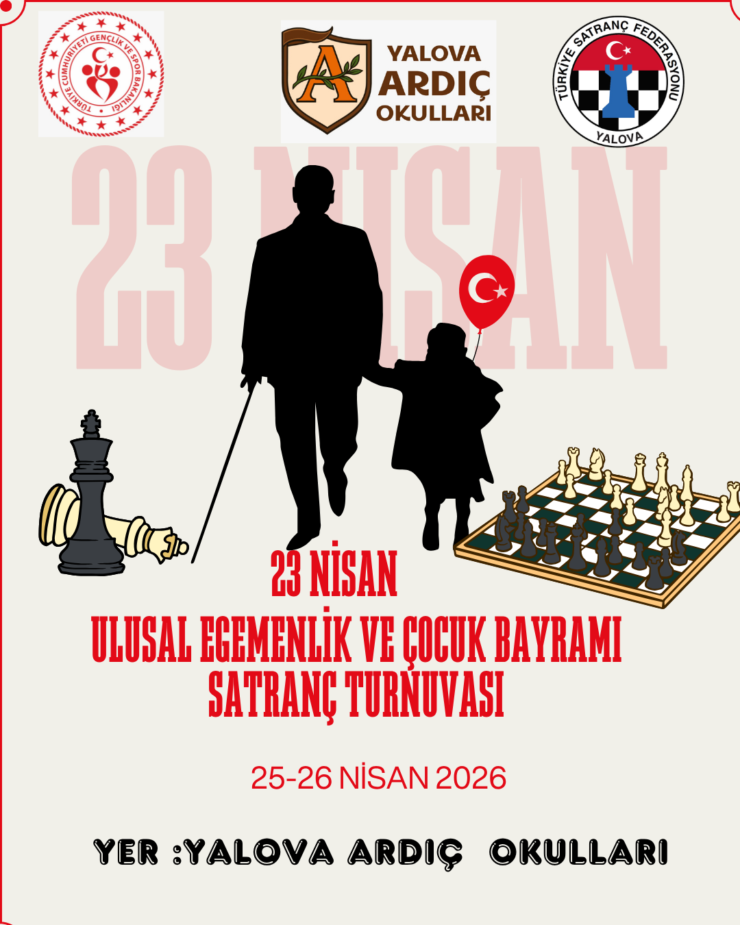 Yalova 23 Nisan Satranç Turnuvası