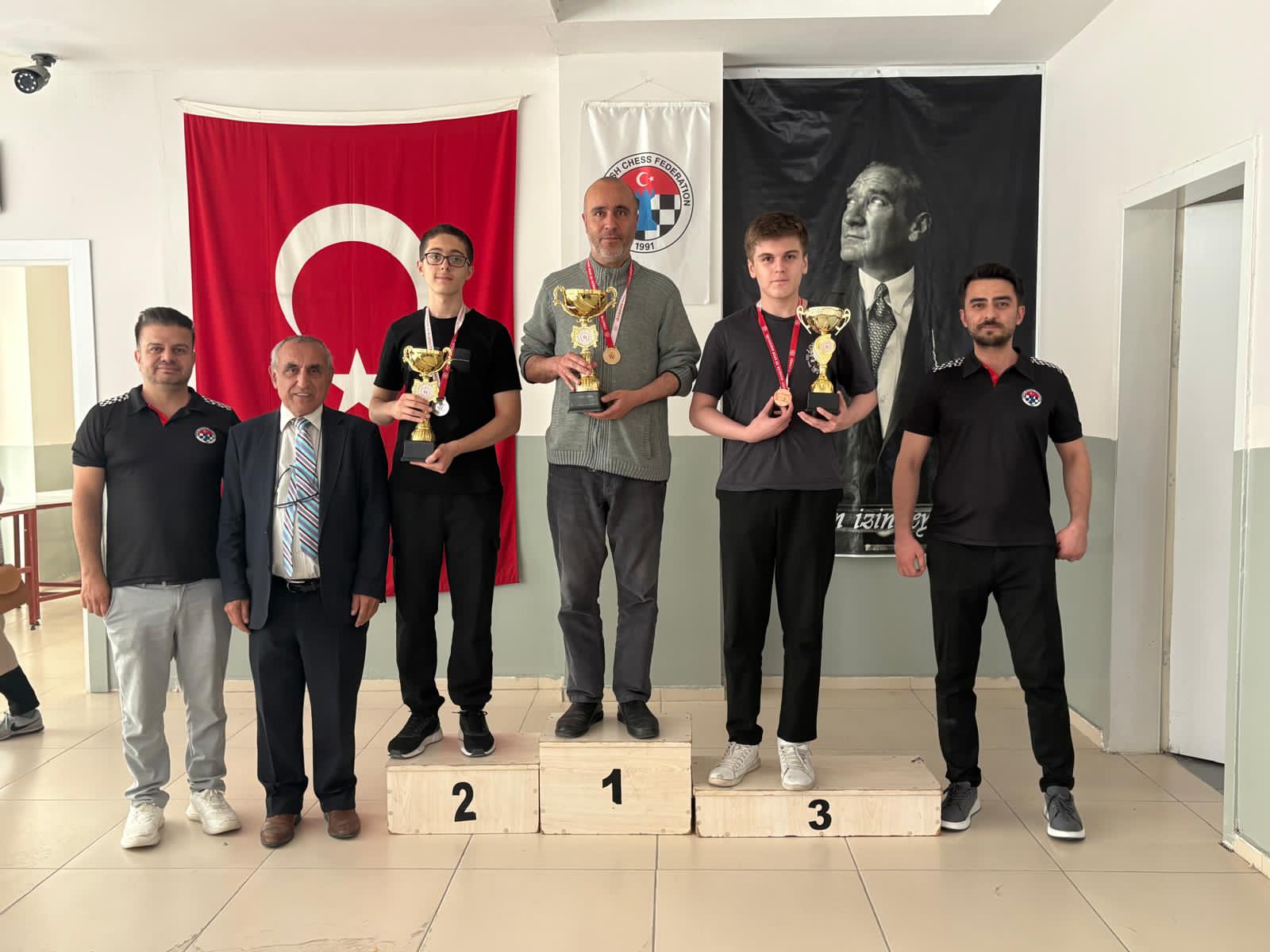 Malatya 19 Mayıs Gençlik ve Spor Bayramı Satranç Turnuvası Sona Erdi