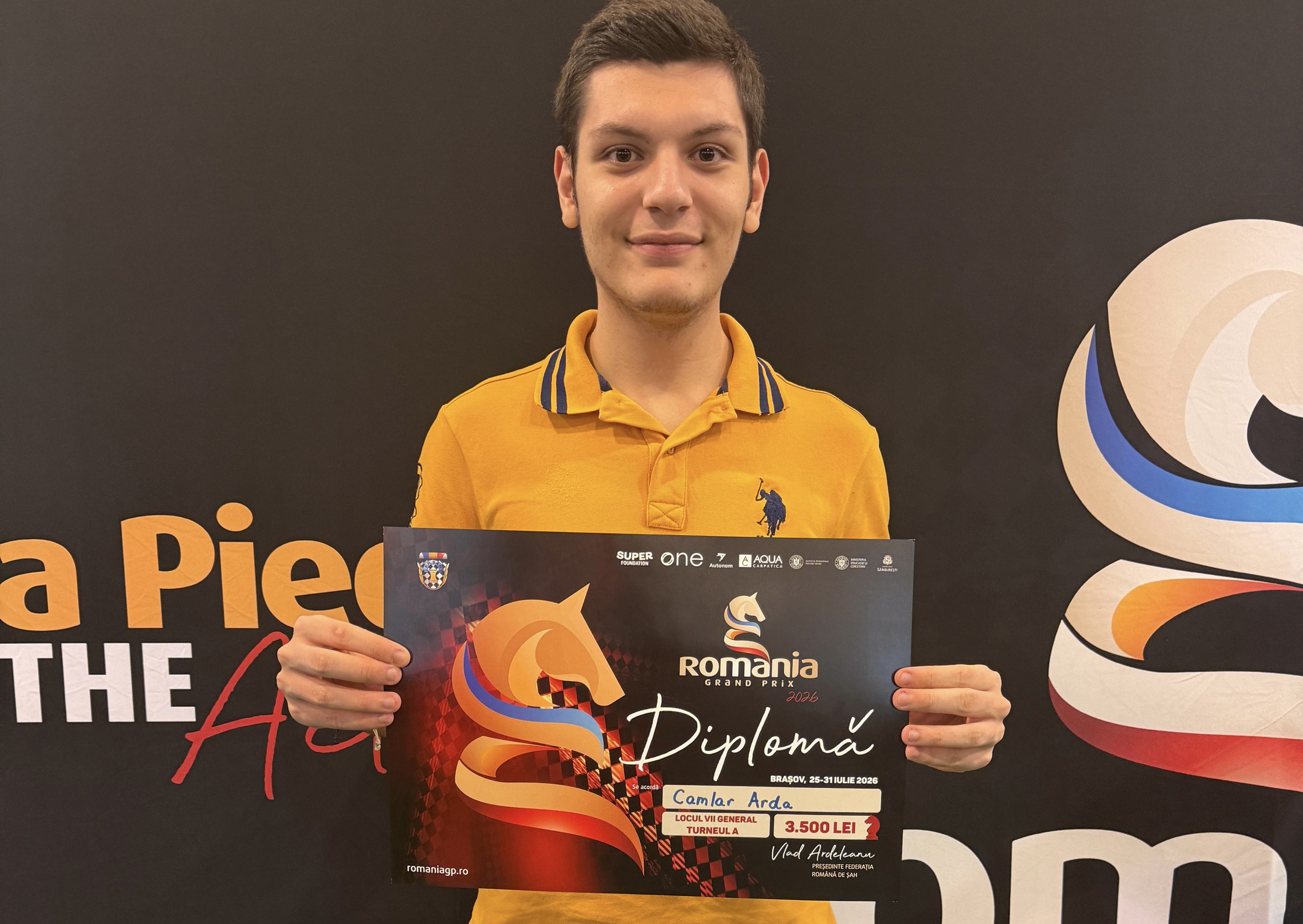 IM Arda Çamlar, Braşov Grand Prix’te 6. İle Eş Puanla 7. Oldu