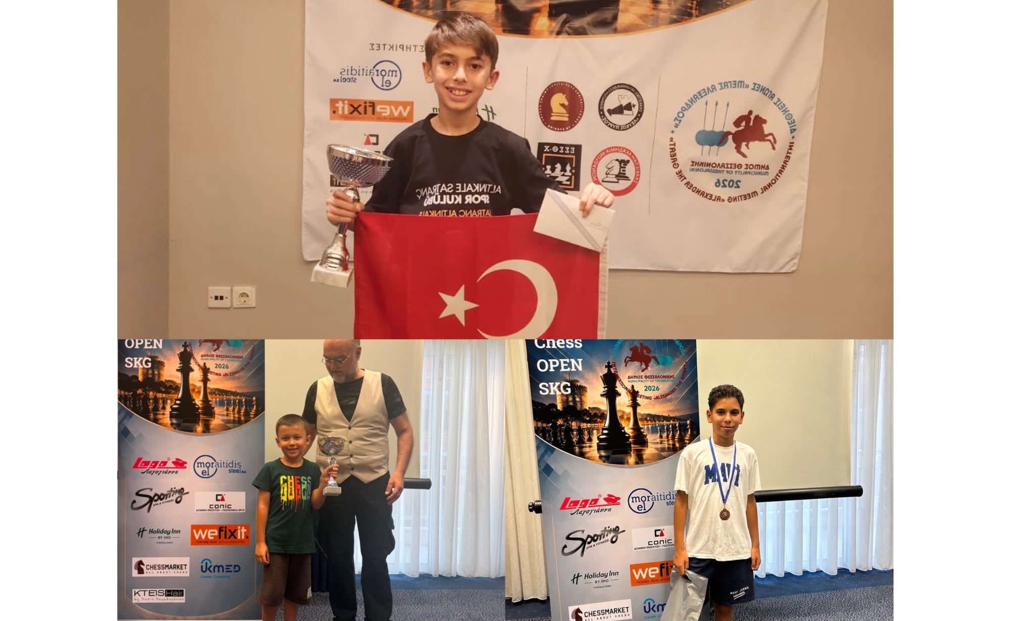 Yunanistan’da Sporcularımızdan Güzel Dereceler