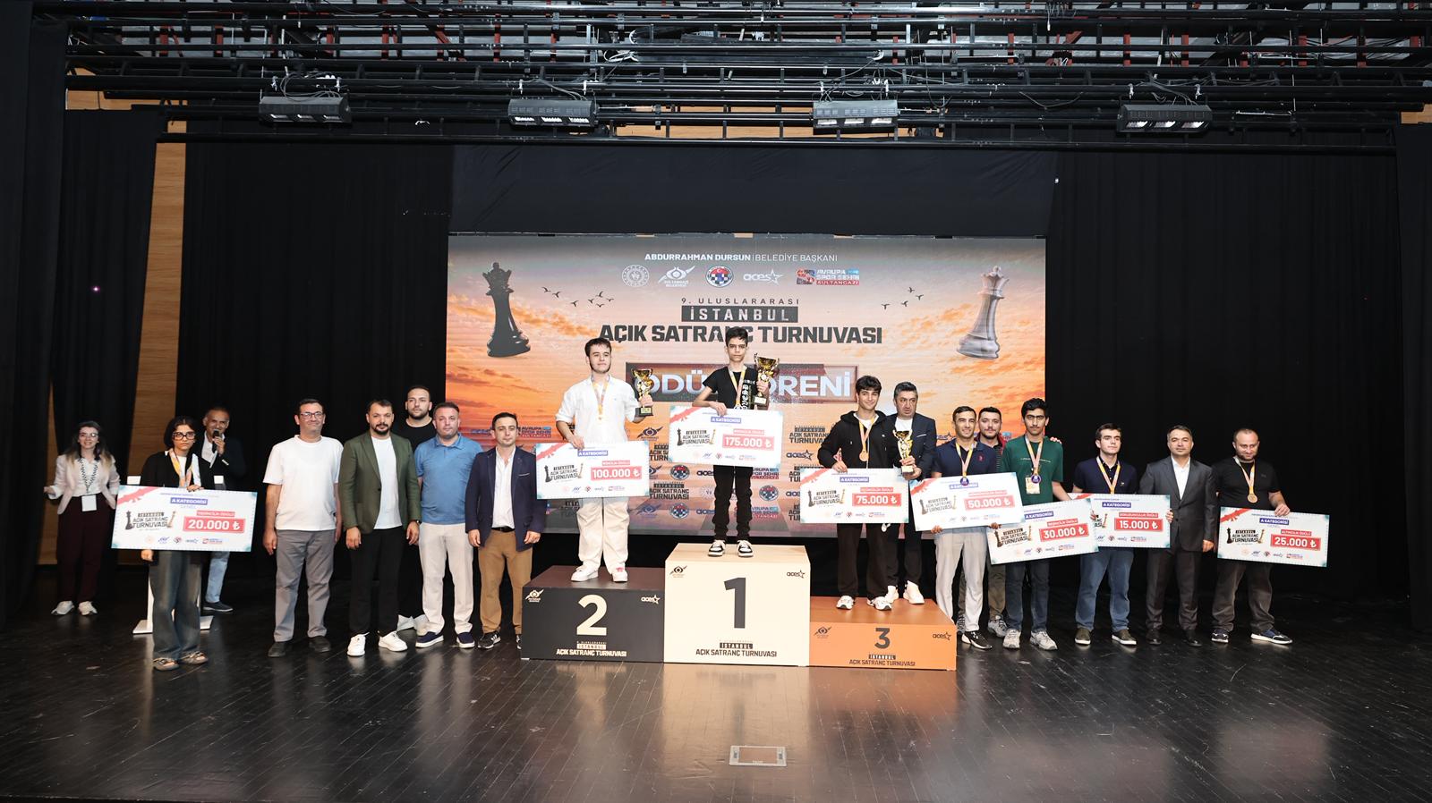 9. Uluslararası İstanbul Açık Satranç Turnuvası Sona Erdi
