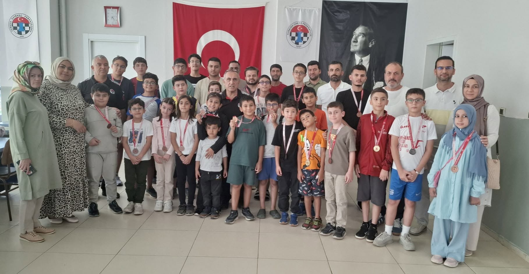 30 Ağustos Zafer Bayramı Yıldırım Satranç Turnuvası Tamamlandı