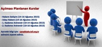Çanakkale Hakem ve Antrenörlük Kursları