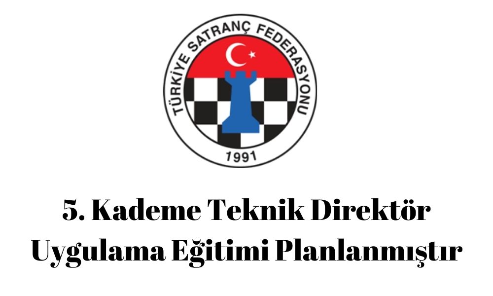 5. Kademe Teknik Direktör Uygulamalı Eğitim Kursu Planlanmıştır