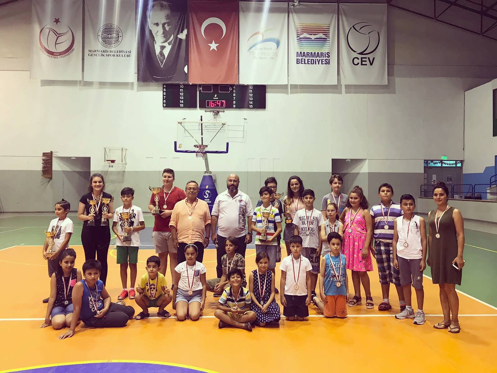 Muğla Temmuz Ayı İçmeler Ukd Satranç Turnuvası Tamamlandı