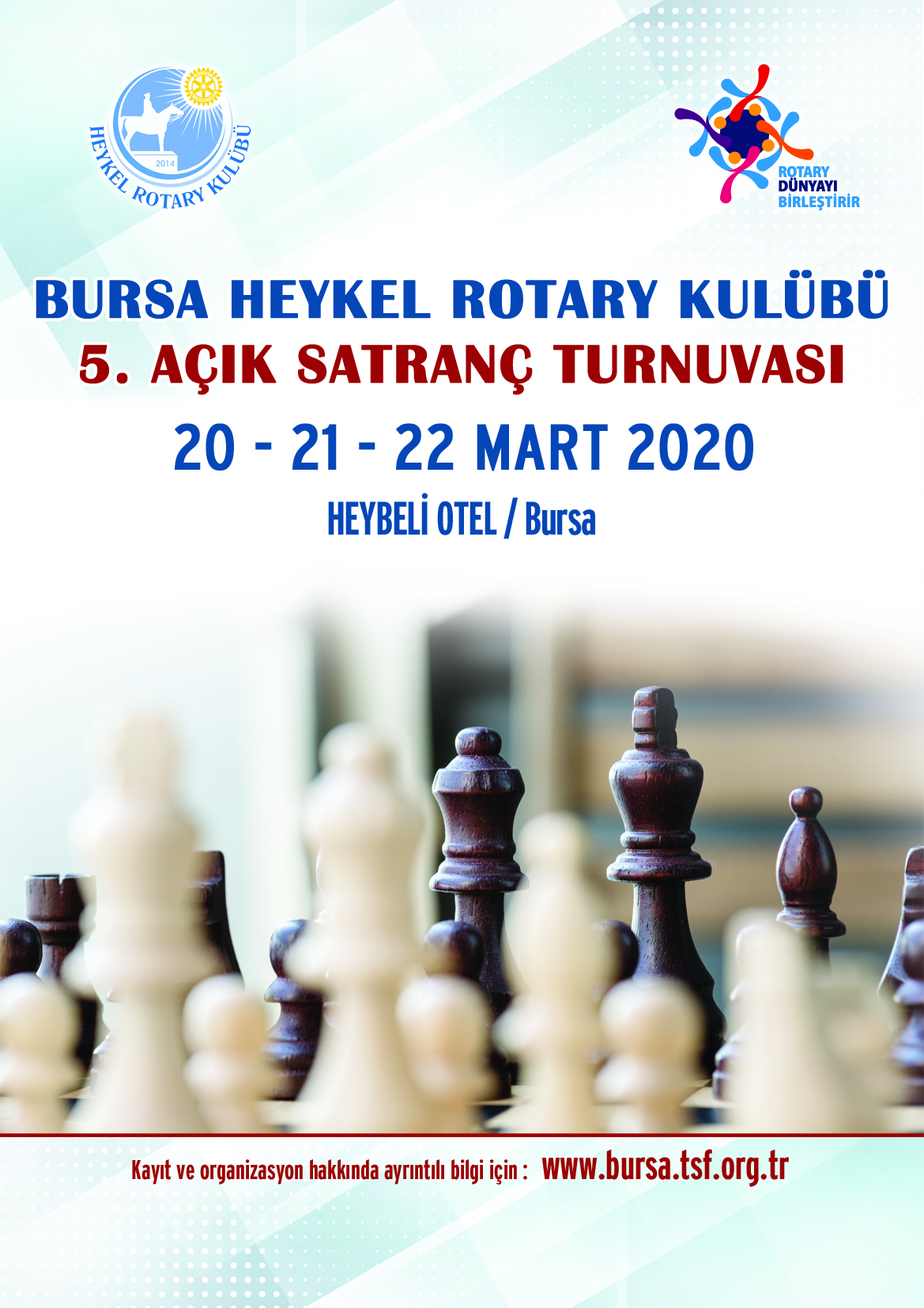 Bursa Heykel Rotary Kulübü 5. Açık Satranç Turnuvası