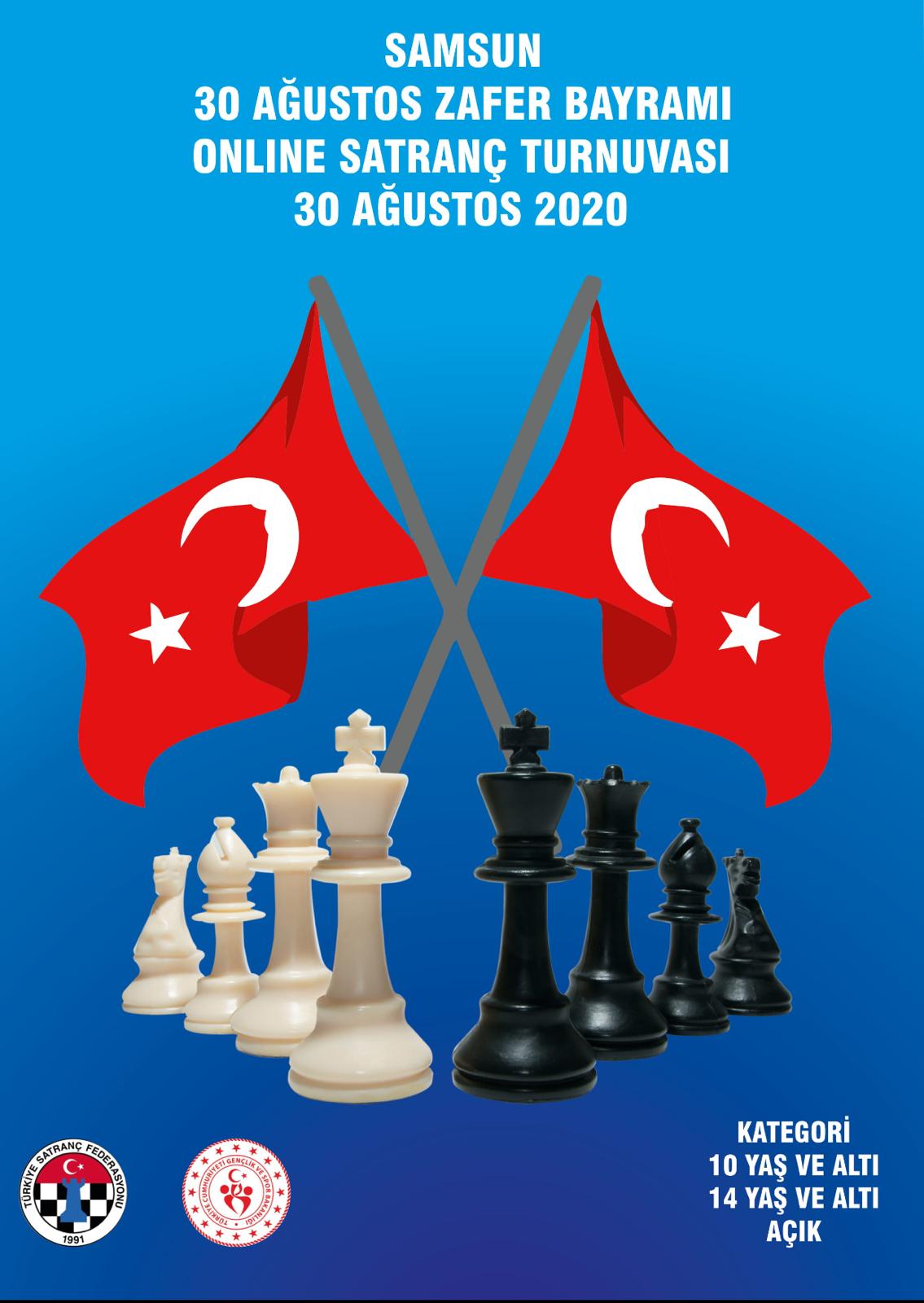 Samsun 30 Ağustos Zafer Bayramı Satranç Turnuvaları