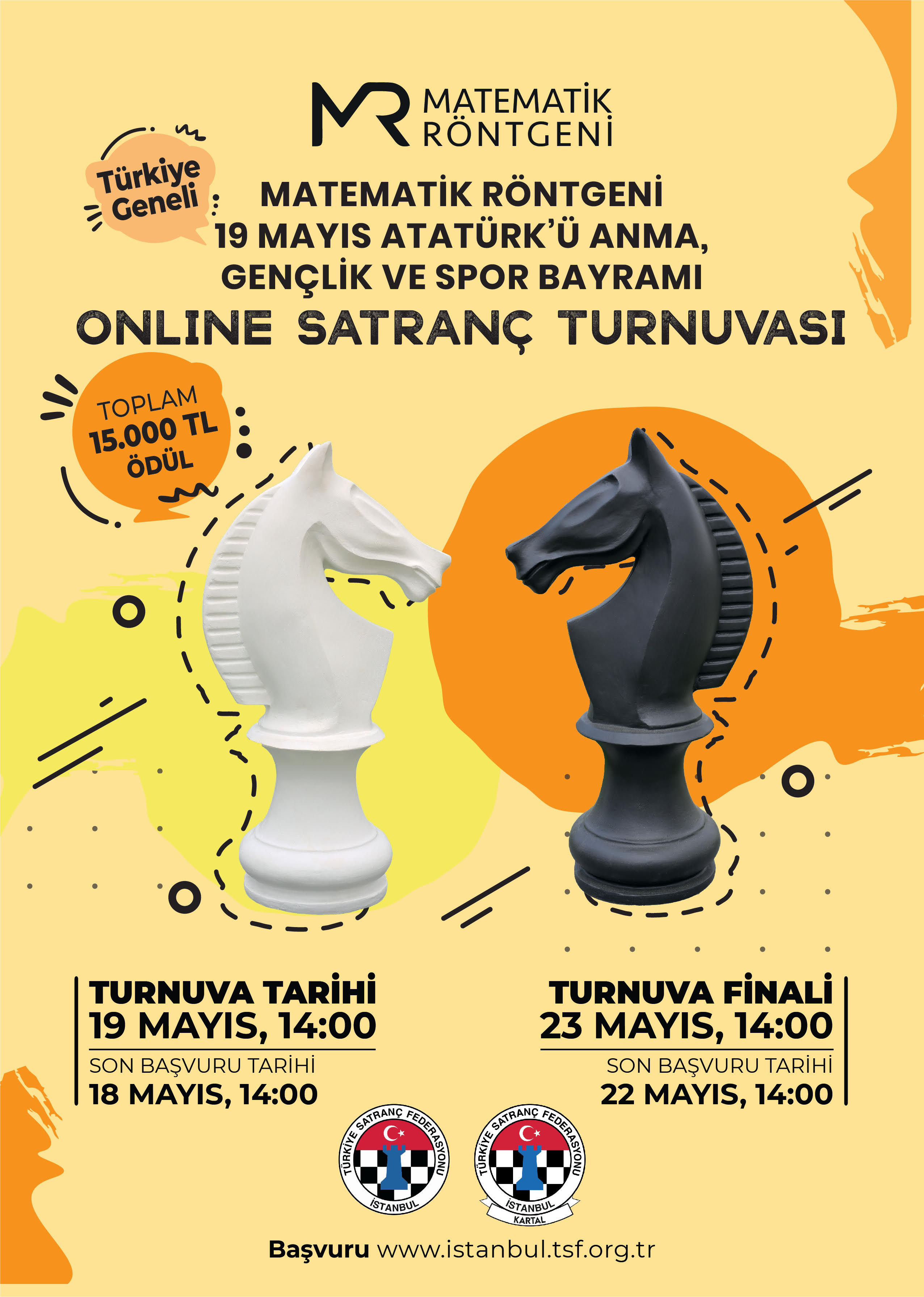 Matematik Röntgeni 19 Mayıs Online Ödüllü Satranç Turnuvası Başlıyor