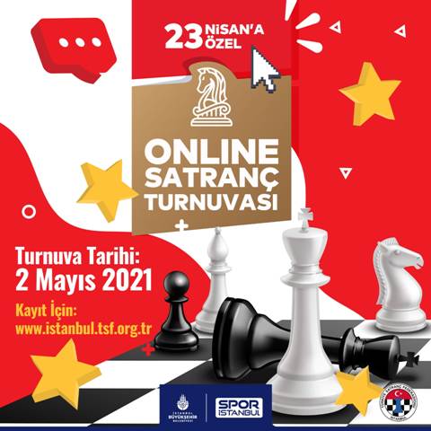 Spor İstanbul 23 Nisan Ulusal Egemenlik ve Çocuk Bayramı Online Satranç Turnuvası