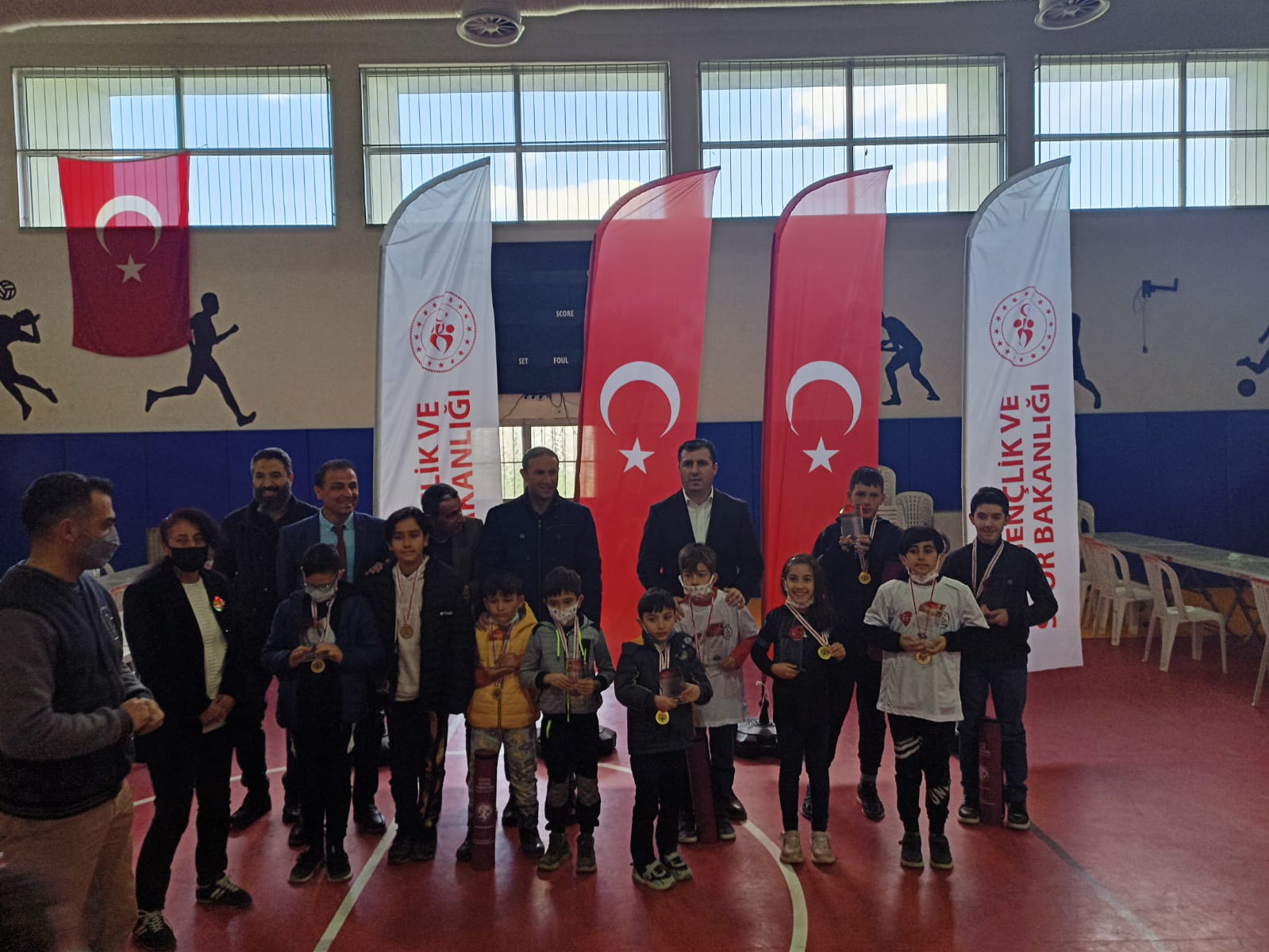 Antalya Gazipaşa 18 Mart Çanakkale Zaferi ve Şehitleri Anma Günü satranç Turnuvası