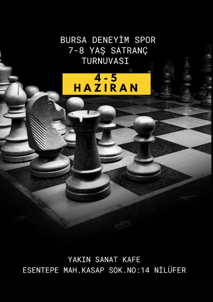Bursa Deneyim Satranç 1. UKD Turnuvası