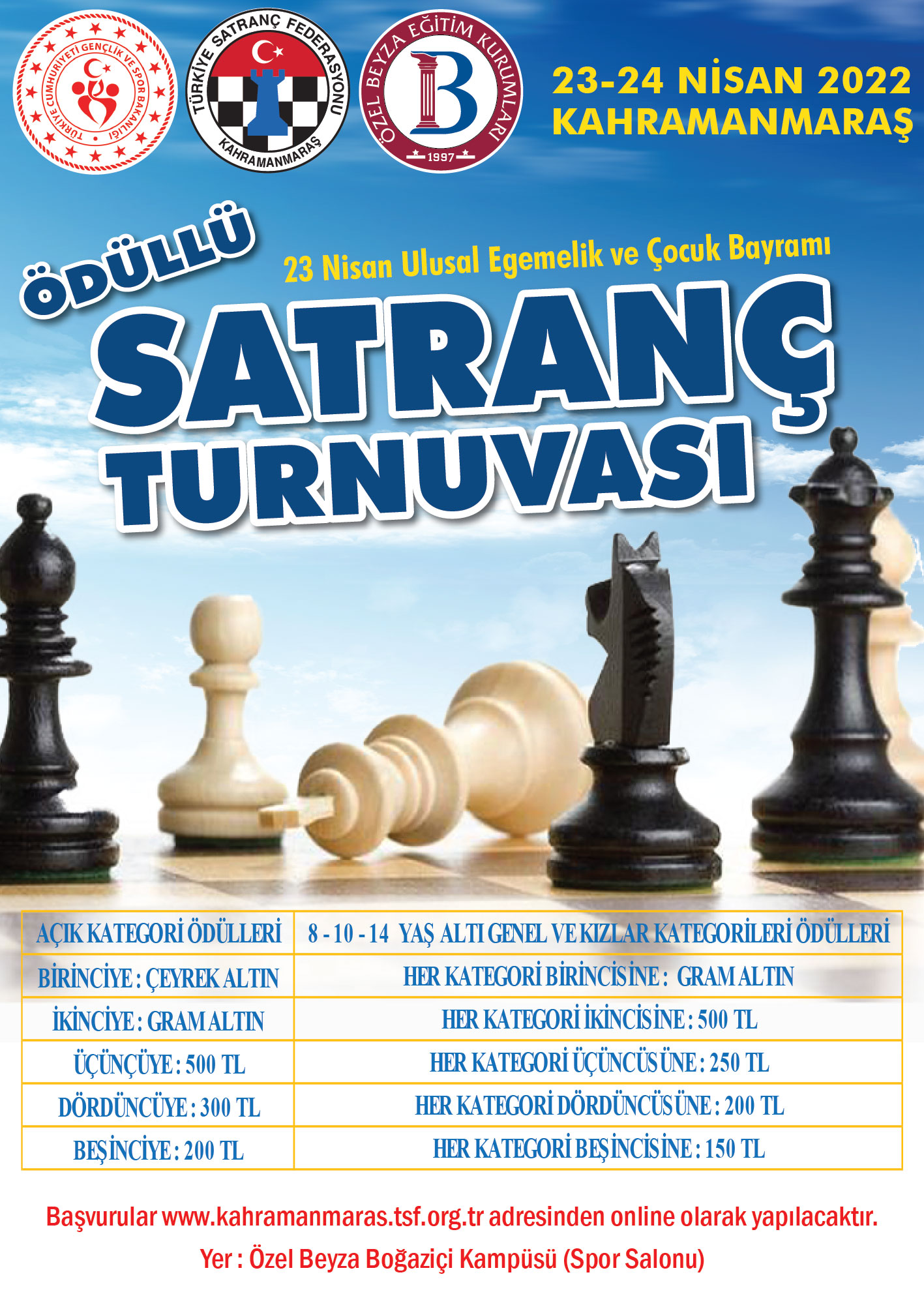 Kahramanmaraş 23 Nisan Satranç Turnuvası
