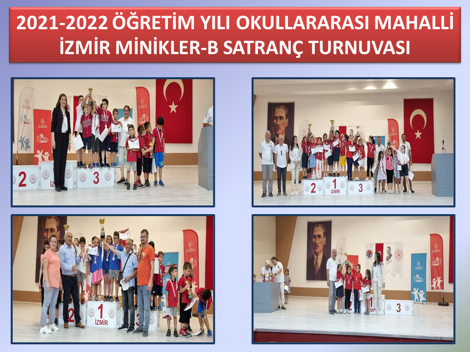 2021-2022 Öğretim Yılı Okullararası Mahalli İzmir Minikler B Satranç İl Birinciliği Satranç Turnuvası