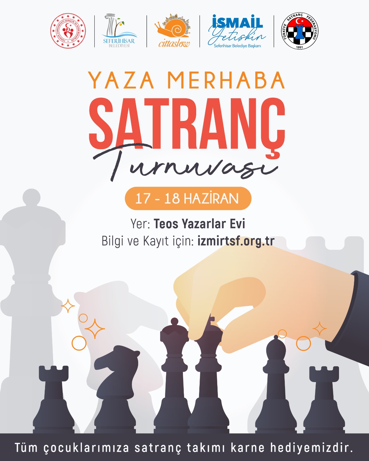 İzmir Seferihisar Belediyesi Yaza Merhaba Satranç Turnuvası