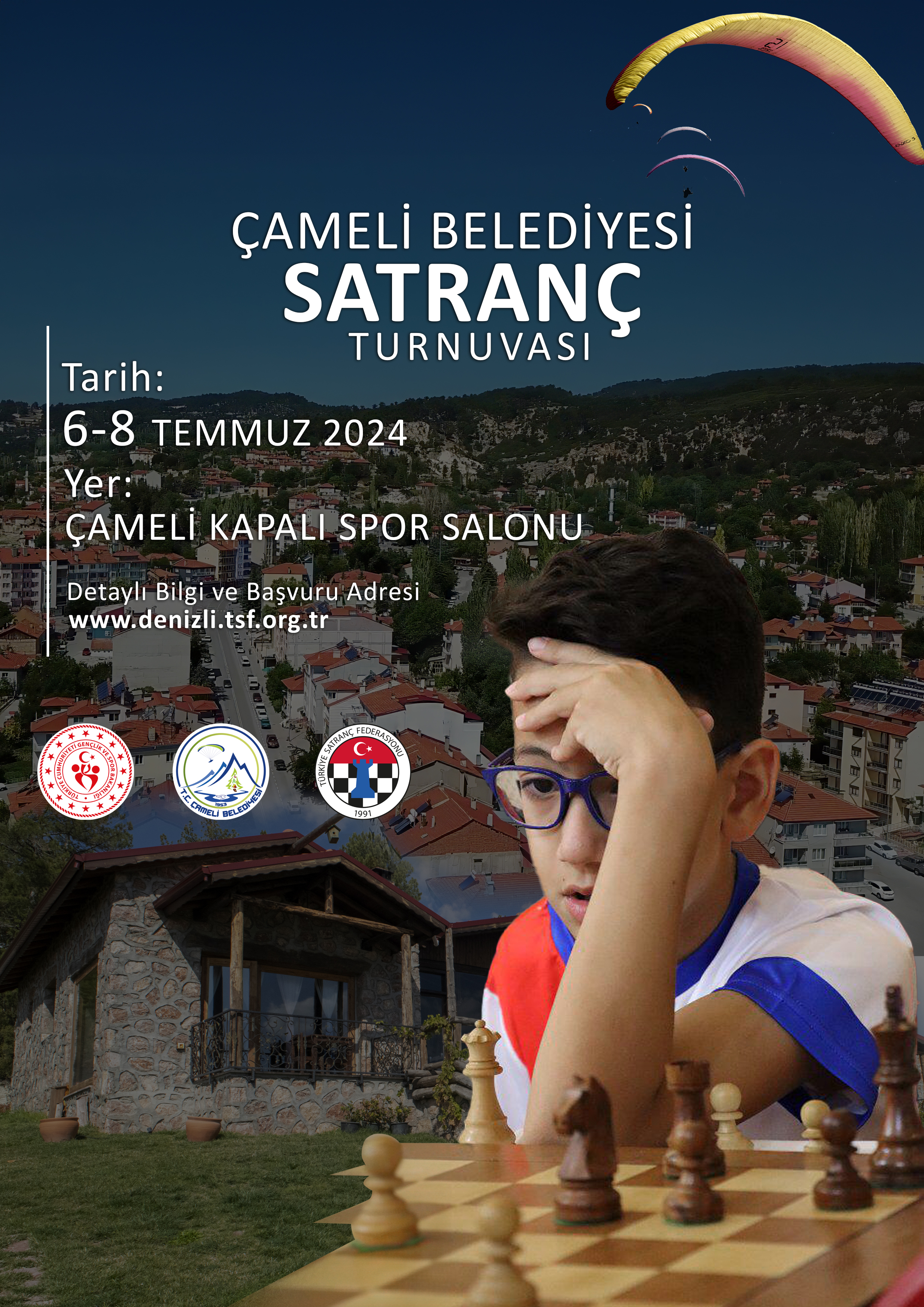 Çameli Belediyesi ELO Satranç Turnuvası Başlıyor!