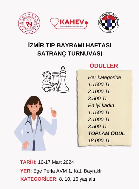 İzmir Tıp Bayramı Satranç Turnuvası