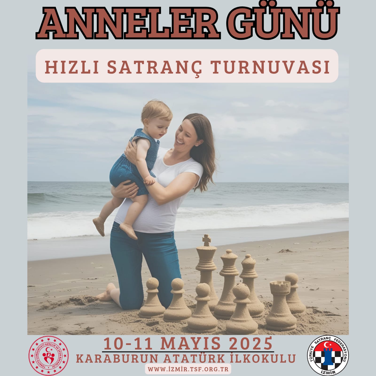 İzmir Anneler Günü Hızlı Satranç Turnuvası