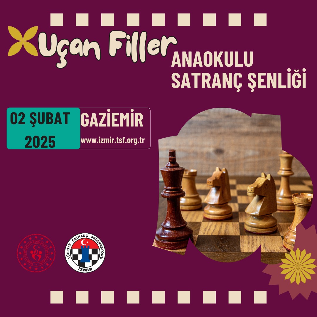 İzmir Uçan Filler Anaokulları Satranç Şenliği