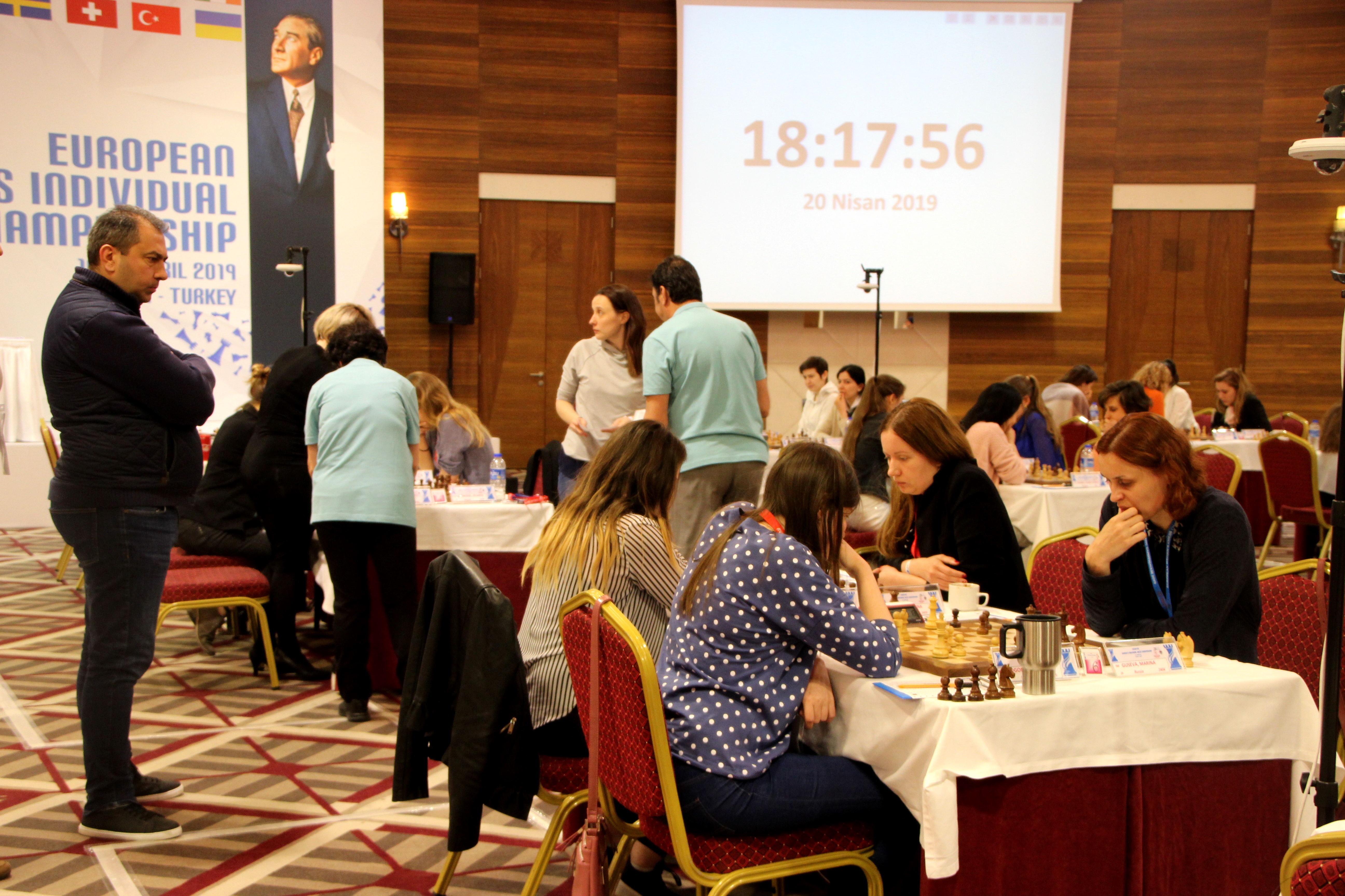 Ekaterina Atalık 6,5 Puanla Üçüncülüğü Paylaşıyor